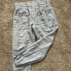 Athleta linen joggers! Worn once!